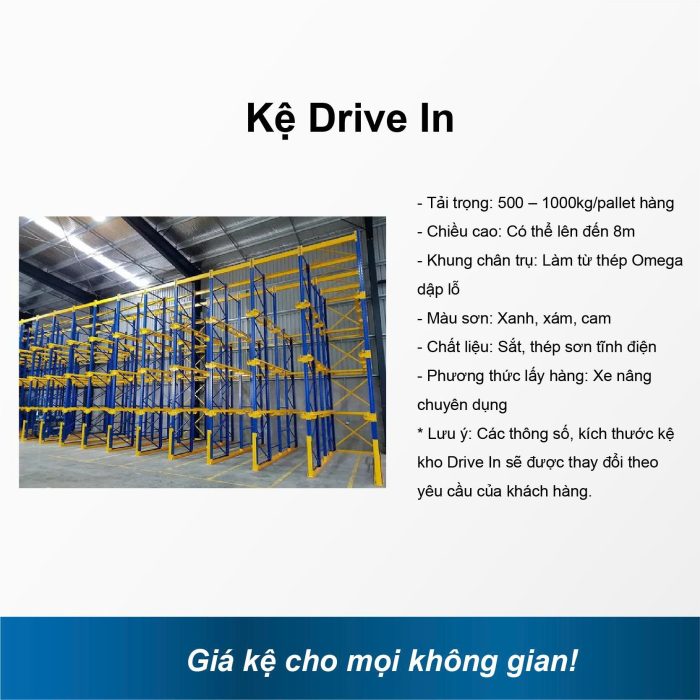 Kệ Drive In